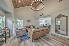 Central Ruidoso Retreat with Deck and Game Room!